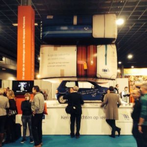 Stand Europese Commissie - vakantiebeurs