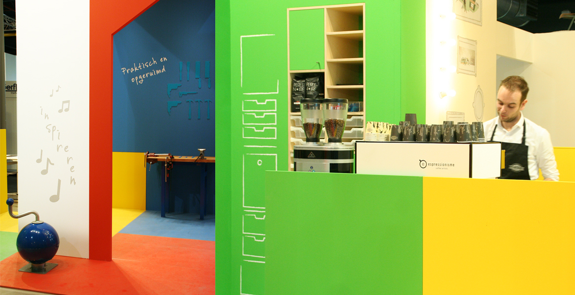 Stand Heutink projectinrichting - NOT beurs Stand Heutink projectinrichting - NOT beurs