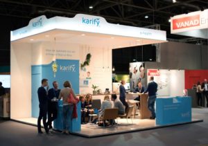 Stand Karify- Zorg en ict beurs