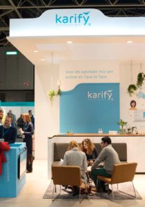 Stand Karify- Zorg en ict beurs